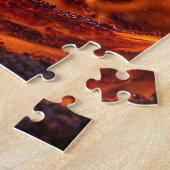 Puzzle macro Flamme d'incendie (Côté)