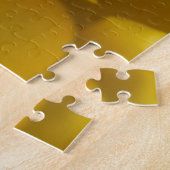 Puzzle Macro rose jaune (Côté)