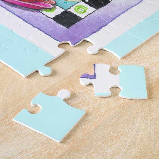 PUZZLE MAD À PROPOS DE TEA PARTY (Côté)