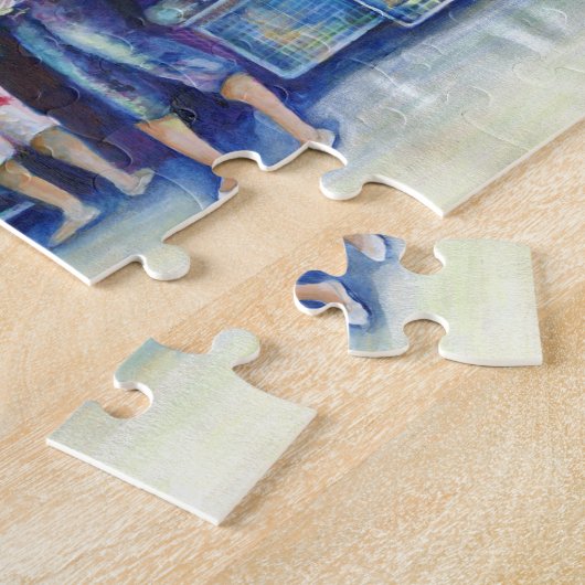 Puzzle Mad Man on Market and Main, Singapour (Côté)