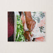 Puzzle Madame de haricot beurre (Horizontal)