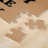 Puzzle Madame folle de gâteau (Côté)