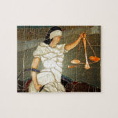 Puzzle Madame majestueuse Justice dans la conception en (Horizontal)