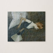 Puzzle Madame Marthe Le Tellier Sitting sur un sofa (Horizontal)