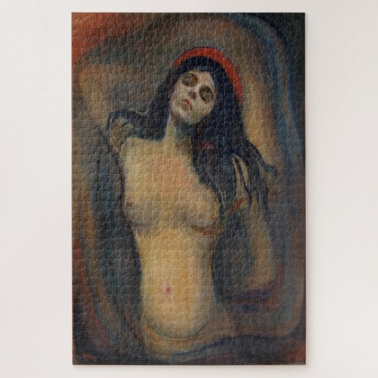 Puzzle Madone 1894-1895 – Edvard Munch Art Expressionnist (Vertical)