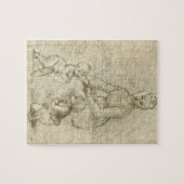 Puzzle Madone, Christ et Saint Jean-Baptiste par Raphaël (Horizontal)