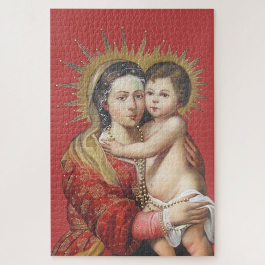 Puzzle Madone et Enfant (Vertical)