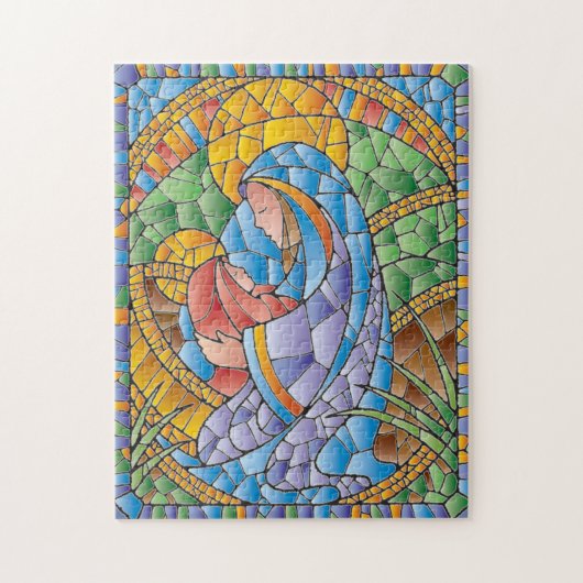 Puzzle Madone et Jésus (Vertical)