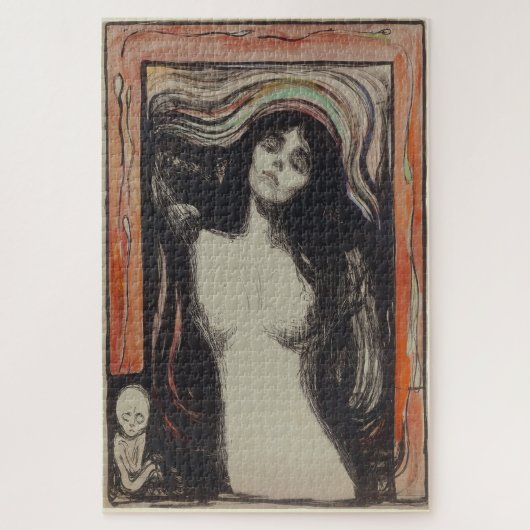 Puzzle Madonna (1895) – Edvard Munch Art Expressionniste (Vertical)