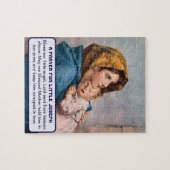 Puzzle Madonna avec Christ Enfant Garçon Gardien bébé Gar (Horizontal)