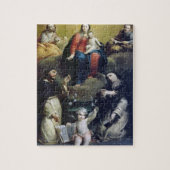 Puzzle Madonna du chapelet avec solides solubles (Vertical)