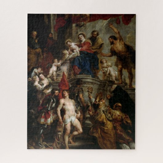 Puzzle Madonna, Encerclée par les Saints (Vertical)