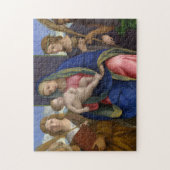 Puzzle Madonna et enfant avec des saints (Vertical)