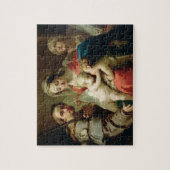 Puzzle Madonna et enfant avec des saints John, Anna et (Vertical)