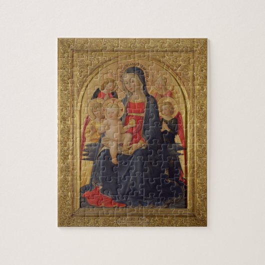 Puzzle Madonna et enfant avec les anges, c.1467 (huile (Vertical)