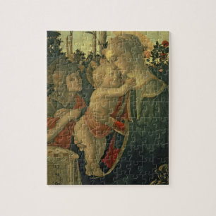 Puzzle Madonna et enfant avec St John le baptiste (huile