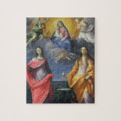 Puzzle Madonna et enfant avec St Lucy et Mary Magdalene (Vertical)