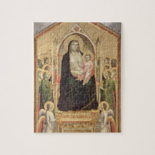 Puzzle Madonna et enfant couronnés, c.1300-03 (PRE-resto