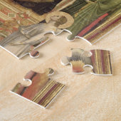 Puzzle Madonna et enfant couronnés, c.1300-03 (PRE-restor (Côté)