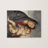 Puzzle Madonna et enfant (huile sur le panneau) 2 (Horizontal)