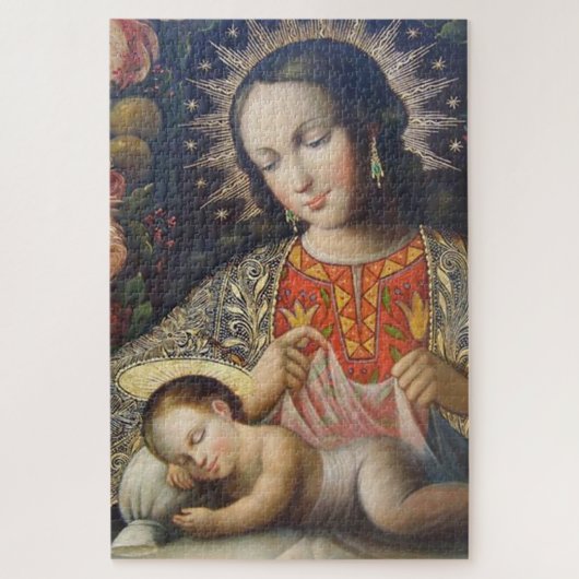 Puzzle Madonna et l'enfant (Vertical)