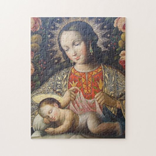 Puzzle Madonna et l'enfant (Vertical)