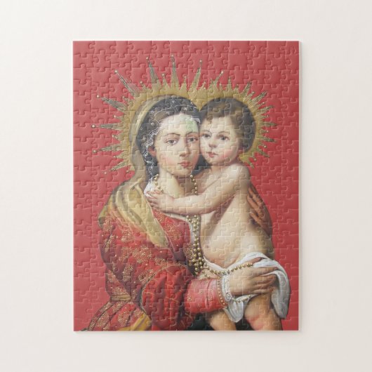 Puzzle Madonna et l'enfant (Vertical)