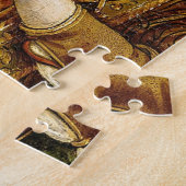 Puzzle Madonna et son enfant deux anges Vittorio Crivelli (Côté)