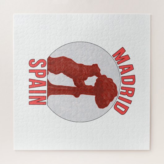 Puzzle Madrid Espagne (Horizontal)