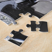 Puzzle Madrid, Vespa scooter noir (Côté)