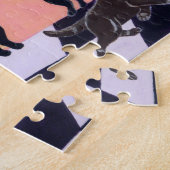 Puzzle Magasin Labradors de sucrerie (Côté)