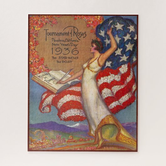 Puzzle MAGAZINE COVER vintage 1936 (Vertical)