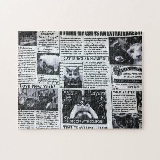 Puzzle Magazine de chats (Horizontal)