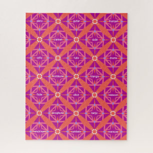 Puzzle Magenta Key Of Life Kaleidoscope Thème Musical