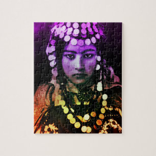 Puzzle Maghreb coloré Ouled Naïl Berber Girl Femme