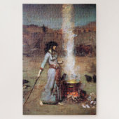 Puzzle Magic Circle, John William Waterhouse (Vertical)