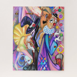 Puzzle Magic Circus - Clown Acrobat Magicien Fire Eater