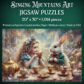 Puzzle Magical Alice In Wonderland White Rabbit