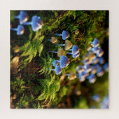 Puzzle Magical Bioluminescent Fungi - Deep Forest (Horizontal)