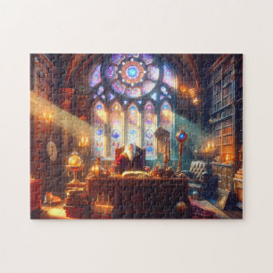 Puzzle Magicien de la Renaissance au bureau Étude ancienn