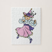 Puzzle Magicien vintage d'Oz, jolie fille dansante Munchk (Vertical)