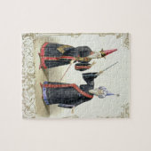 Puzzle Magiciens au carnaval à Berlin, 1836 (couleur (Horizontal)
