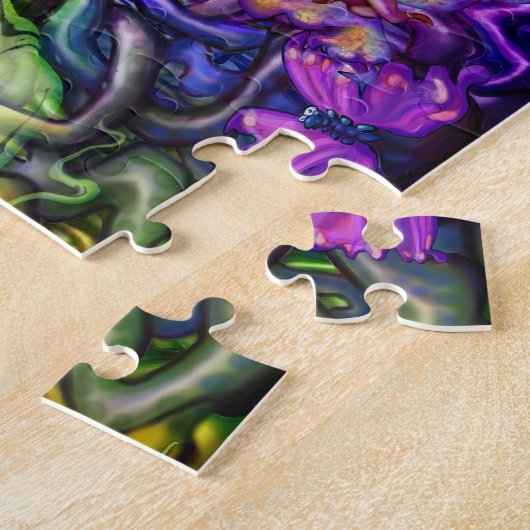Puzzle Magie arc-en-ciel Ghoost interconnectée (Côté)