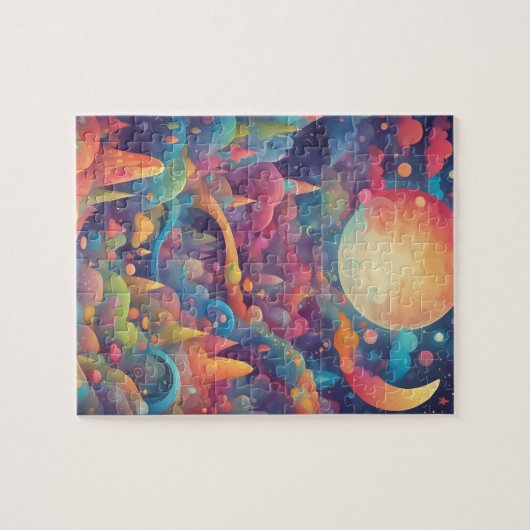 Puzzle Magie colorée Vallée enchantée (Horizontal)