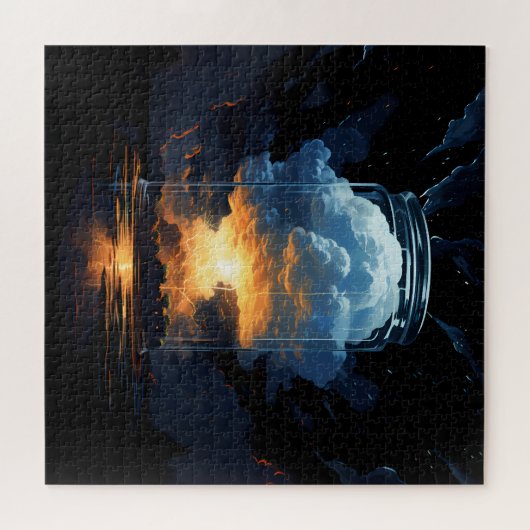 Puzzle Magie dans un pot - Thunderstorm (Horizontal)