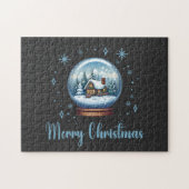Puzzle Magie de neige du Globe de Noël (Horizontal)
