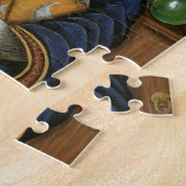 Puzzle magique de sorcier de magicien de MERLIN de (Côté)
