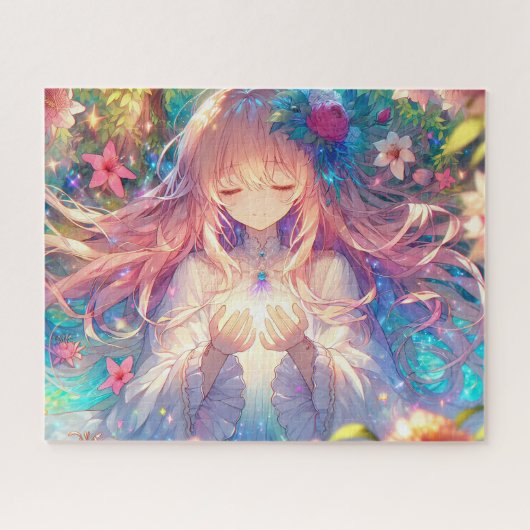 Puzzle Magique Ethereal Anime Girl (Horizontal)