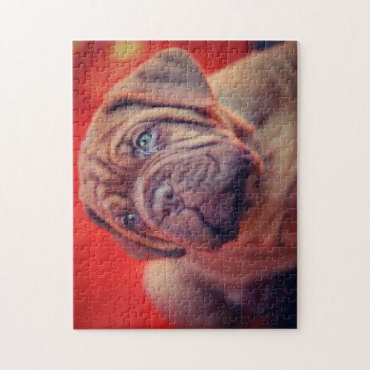 Puzzle Magnifique chiot du Dogue de Bordeaux (Vertical)