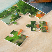 Puzzle Magnifique collage Caraïbes/Bahamas (Côté)